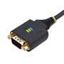 STARTECH.COM 3m USB auf Seriell Adapter COM-Retention FTDI USB-A zu DB9 Kabel USB RS232 Wechselbare 