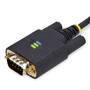 STARTECH.COM 3m USB auf Seriell Adapter COM-Retention FTDI USB-A zu DB9 Kabel USB RS232 Wechselbare 