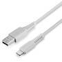 LINDY 1m USB an Lightning Kabel weiss Apple MFi lizenziertes Produkt (31326)