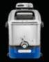Tefal Oleoclean Pro Inox & Design Fritteuse, 2300W, Kapazität 1,2 Kg, Herausnehmbarer Ölbehälter, Automatische Öl/Fett Filterung, Timer, Thermostat, 3.5 L, Friteuse schwarz, Edelstahl, FR8040