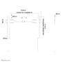 Neomounts LED-W600BLACK Flat Screen Wall Mount