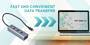 I-TEC USB C Metal HUB 4 Port ohne Netzteil ideal fuer Notebook Tablet PC Unterstuetzt Win Mac OS kom
