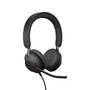 JABRA Evolve2 40 SE UC Stereo Headset on-ear wired USB-C noise isolating Optimised for UC (24189-989