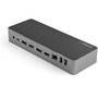 STARTECH.COM Universal Laptop Docking Station - USB-C & USB 3.0 - Dual 4K DP & HDMI - 100W PD - Mac 