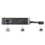 STARTECH.COM USB-C Multiport Adapter - USB Typ C auf 4K HDMI / USB 3.0 / Gigabit Ethernet - Powered 