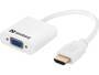 SANDBERG HDMI to VGA+Audio Converter Konvertiert HDMI Ausgang zu VGA und Audio Ausgaenge. USB Stromv