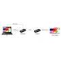 TECHLY HDMI Extender Full HD ueber Cat6 6A 7 max.40m ermoeglicht Verlaengerung des HDMI Signals uebe