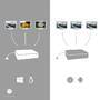 i-tec Metal USB-C Nano 3x Display Docking Station + Power Delivery 100 W - Wired - USB 3.2 Gen 1 (3.1 Gen 1) Type-C - 100 W - 3.5 mm - 10,100,1000 Mbit/s - Silver