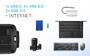 i-tec Metal USB-C Nano 3x Display Docking Station + Power Delivery 100 W - Wired - USB 3.2 Gen 1 (3.1 Gen 1) Type-C - 100 W - 3.5 mm - 10,100,1000 Mbit/s - Silver