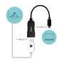 I-TEC USB C auf Display Port Adapter 1x DP 4K 60Hz Ultra HD kompatibel mit Thunderbolt 3 (C31DP60HZP