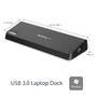 STARTECH.COM USB 3.0 Docking Station - 4K - HDMI / DisplayPort - with Fast Charge / Ethernet / Audio