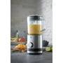 WMF KITCHENminis 04.1649.0011 - Tabletop blender - 0.8 L - Pulse function - 400 W - Black - Stainless steel - Transparent