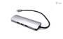 i-tec Metal USB-C Nano Docking Station 4K HDMI LAN + Power Delivery 100 W - Wired - USB 3.2 Gen 1 (3.1 Gen 1) Type-C - 100 W - 10,100,1000 Mbit/s - Silver - Turquoise - MicroSD (TransFlash) - SD