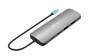 I-TEC USB-C Metal Nano Dock 2x HDMI 1x GLAN 2x USB 3.2 2x USB 2.0 1x USB-C 3.2 Gen.1 Data 1x USB-C 1