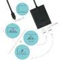 I-TEC USB C auf Dual HDMI Port VideoAdapter 2x HDMI Port 4K Ultra HD kompatibel mit Thunderbolt 3 (C