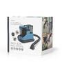 Nedis Dampfreiniger / 1650 W / 1.7 l / Dampf / Kaltes Wasser / Warmes Wasser / Funktion Dampf / 5.00 m / 30 s / Spot Cleaner