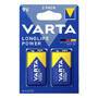 Varta 4922121412 - Single-use battery - Zinc-Manganese Dioxide (Zn/MnO2) - 9 V - 2 pc(s) - Multicolor - 48.5 mm