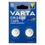 Varta KNOPFZELLE LITHIUM 3V   CR2430 (6430101402     BLI.2)