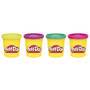Hasbro Play-Doh  Kräftige Farben 4Er-Pack