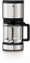 WMF Stelio 04.1215.0011 - Drip coffee maker - 1.25 L - Ground coffee - 1000 W - Stainless steel