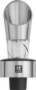 Zwilling Wine Aerator-Pourer-Stopper - In bottle - Stainless steel - Black,Stainless steel - 80 mm - 130 mm - 42 mm