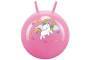 John Sprungball Einhorn Hopser Hopperball Hüpfball Unicorn Ball mit 2 Griffen Pink
