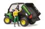 Bruder John Deere Gator XUV 855D mit Fahrer 02490