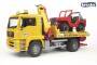Bruder MAN TGA Breakdown truck with cross country vehicle - Multicolor - ABS synthetics - 4 yr(s) - 1:16 - 185 mm - 495 mm
