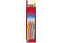 FABER-CASTELL Buntstift Jumbo Grip Neon 5er-Etui (110994)