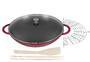 STAUB Wok nClassic Gusseisen 5,7 l Ø37cm kirschrot