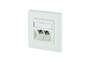 METZ CONNECT 1309121002-E - RJ-45 - 6a - -40 - 70 °C - White - Copper - Zinc - GHMT