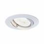 PAULMANN 937.31 - Recessed light cover - Ceiling - White - Aluminum - Zinc - IP23 - GU10