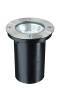 PAULMANN Floor recessed light set - special line - 230 V LED Warm white - stainless steel - 1 pc. set - Garden - Black - Stainless steel - IP67 - Metal - Stainless steel - 500 kg - 1.2 W