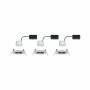 Paulmann EINBAUSP.SET RUND STARR 3X6W (NOVA COIN LED EISEN)